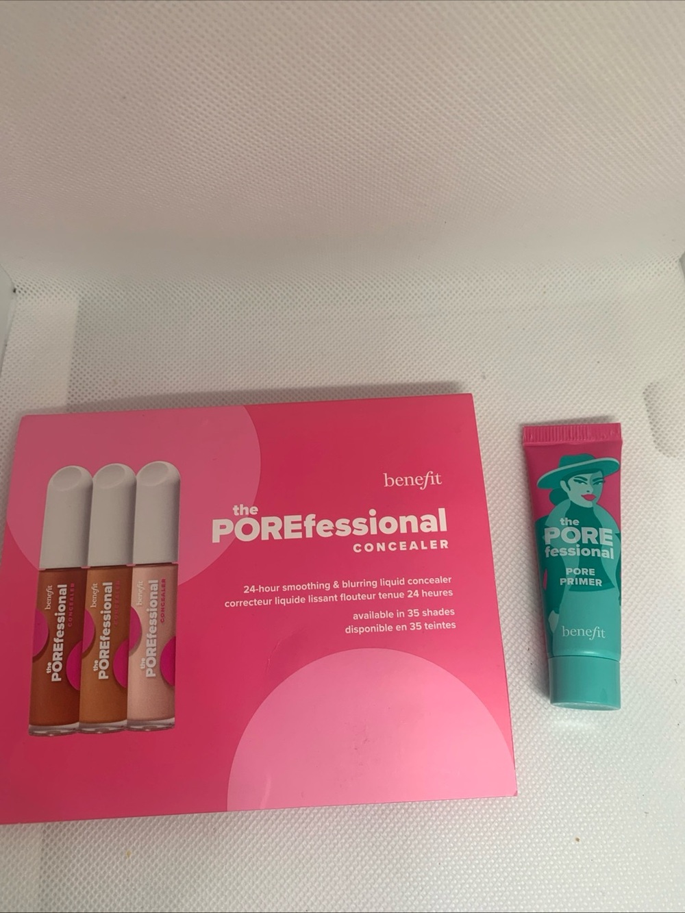 Benefit The POREfessional Concealer Sample Pack with POREfessional Primer Travel
